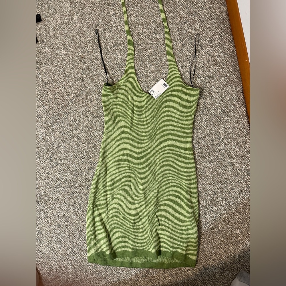 Halter dress size large new